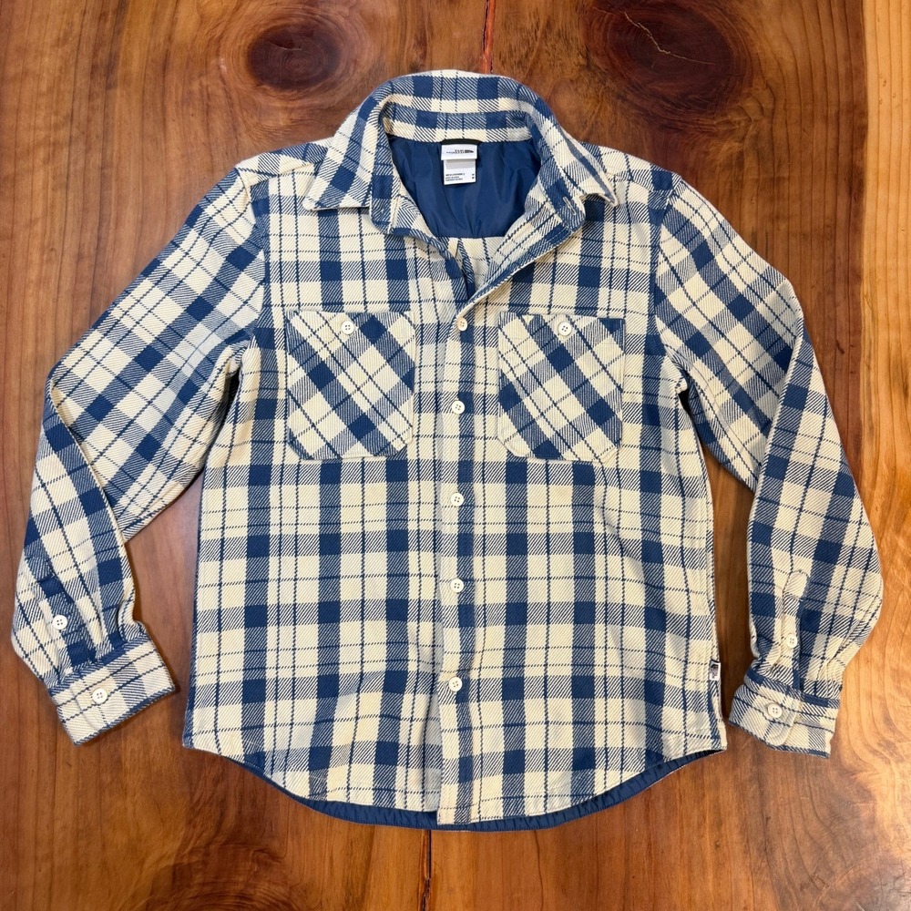 The North Face Shirt Mens M Valley Twill Flannel Button Plaid Cotton Heavy Q3-11